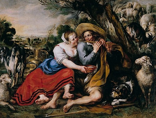 Pastoral Idyll by Jan Thomas (van Ypern), c.1640